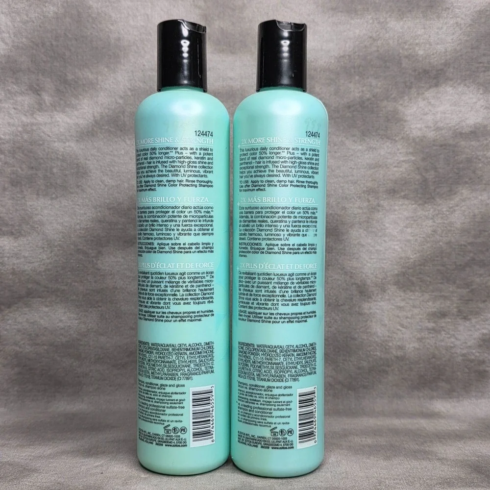 (X2) ZOTOS Diamond Shine Color Protecting Conditioner 12 fl oz